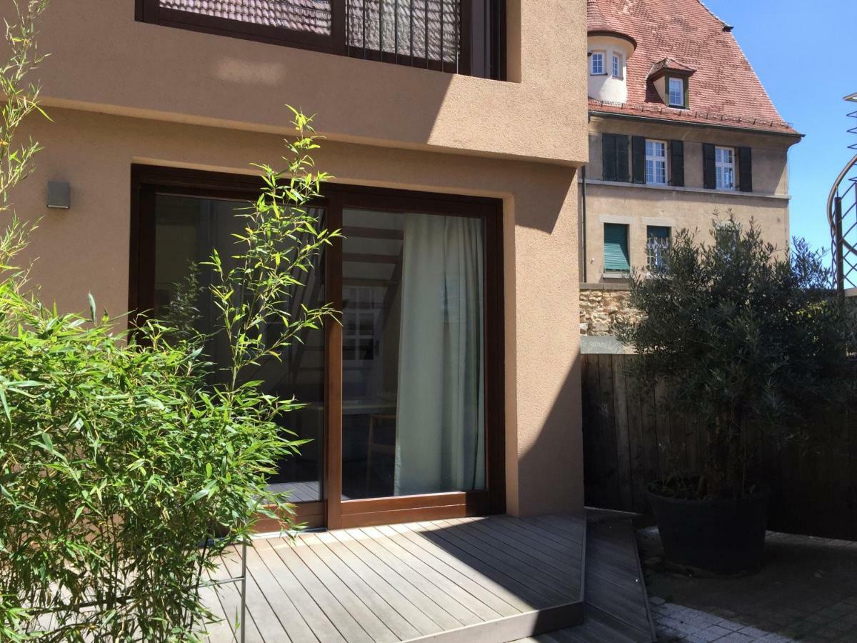 Apartment Am Schlosshof Besigheim Exterior foto